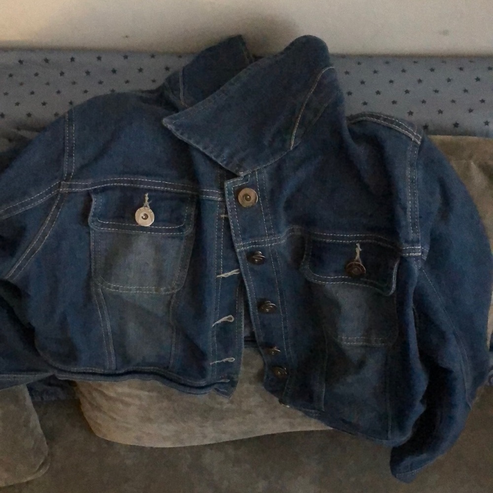 Dark Blue Jean Jacket